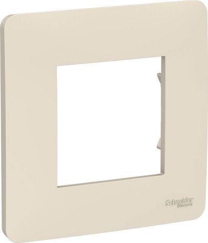 Рамка универсальная Schneider Electric Unica Studio 1-м. бежевый картинка